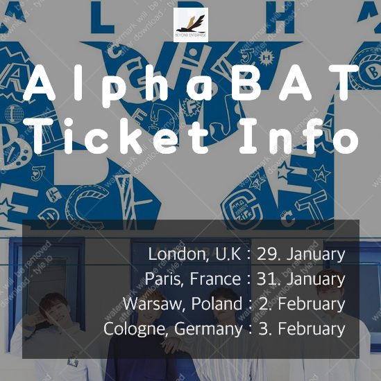 AlphaBAT aus Südkorea gehen 2018 erstmals auf Europatour und machen einen Halt in Deutschland.