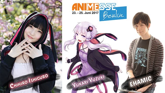 Artikel Bild - Holt Chihiro Ishiguro und Ehamic auf die Anime Messe Berlin