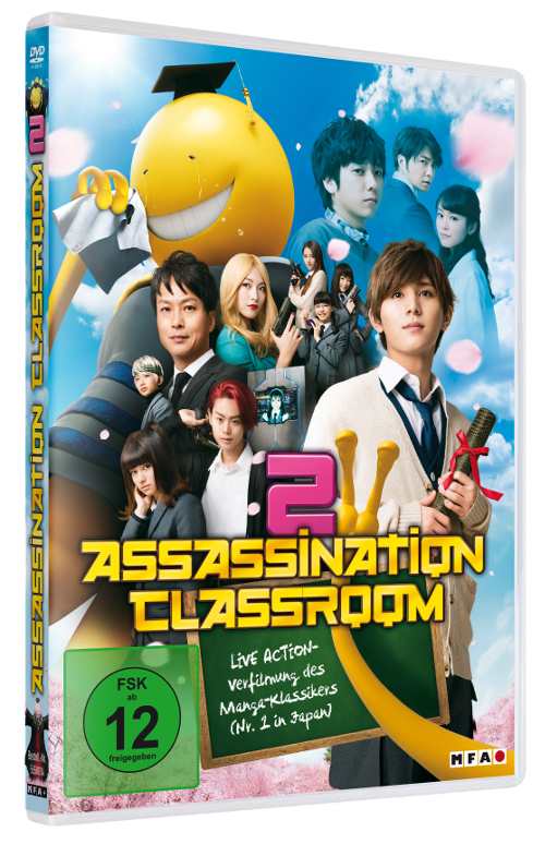 Nun endlich erscheint der zweite Live Action-Film von ASSASSINATION CLASSROOM auf DVD und Blu-ray!