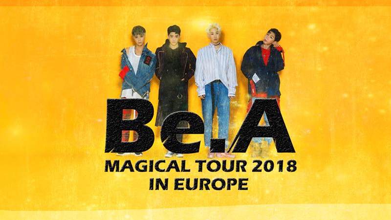 Artikel Bild - Be.A MAGICAL TOUR 2018 IN EUROPE nur noch in Köln!