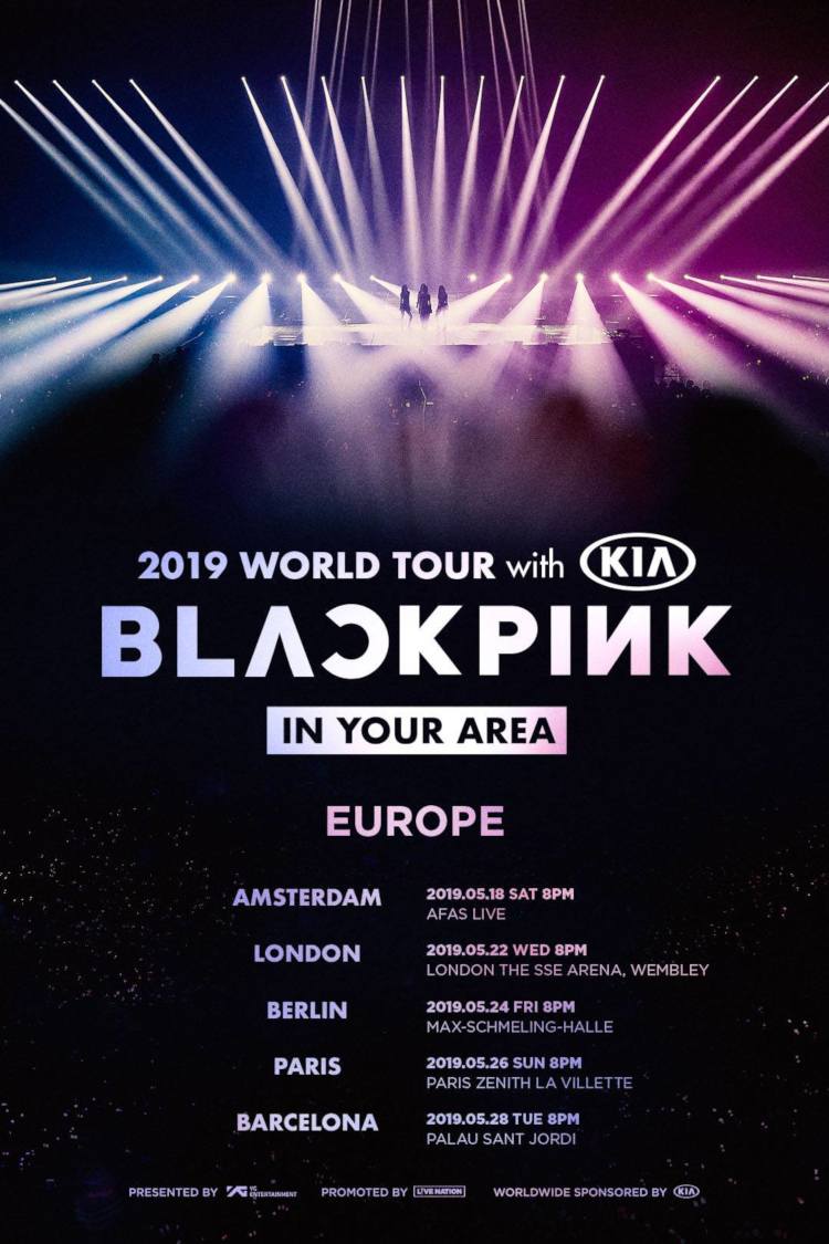 blackpink europe tour ticket price