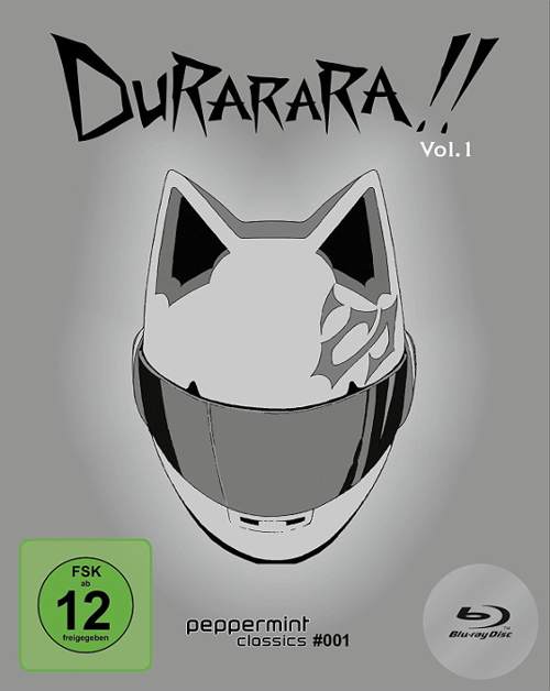 DURARARA!! ist ein Anime die bei peppermint anime im Rahmen der peppermint classics-Reihe auf DVD und Blu-ray erscheint.