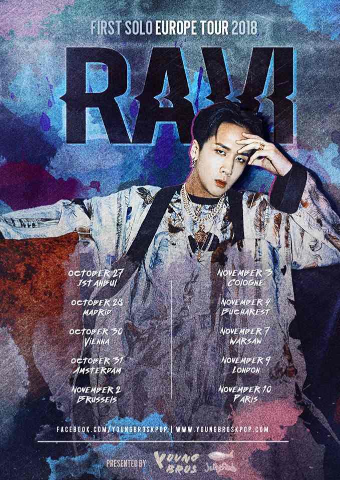 FIRST SOLO EUROPE TOUR 2018 RAVI im November in Deutschland