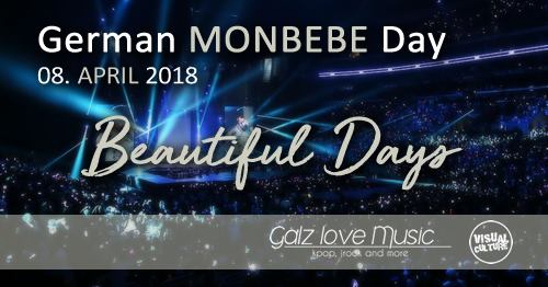 Der German MONBEBE Day von Galz love Music und VISUAL CULTURE findet im April 2018 statt.