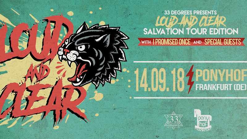 Artikel Bild - I Promised Once mit Loud & Clear : Salvation Tour Edition in Deutschland