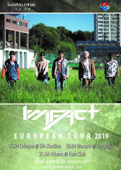 +++ EXKLUSIV +++ Kanzen Music präsentiert in diesem Jahr wieder eine Tour: IMFACT bereisen im April dieses Jahres mit ihrer IMFACT European Tour 2019 unseren Kontinent und kommen nach Deutschland >> Otaji | #KPop #KRock #JPop #JRock #Mandopop 