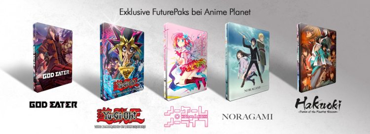 Sichere dir jetzt "No Game No Life", "God Eater" und "Noragami" im Metal Case!