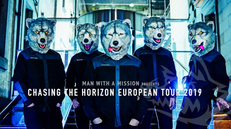 MAN WITH A MISSION - die Rock-Band aus Japan genießt international eine wachsende Popularität. Im März geben sie im Rahmen ihrer 