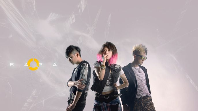 SAGA ist ein Trio mit Mitgliedern aus China, Japan und Korea. Zusammen sind sie seit 2014 aktiv.