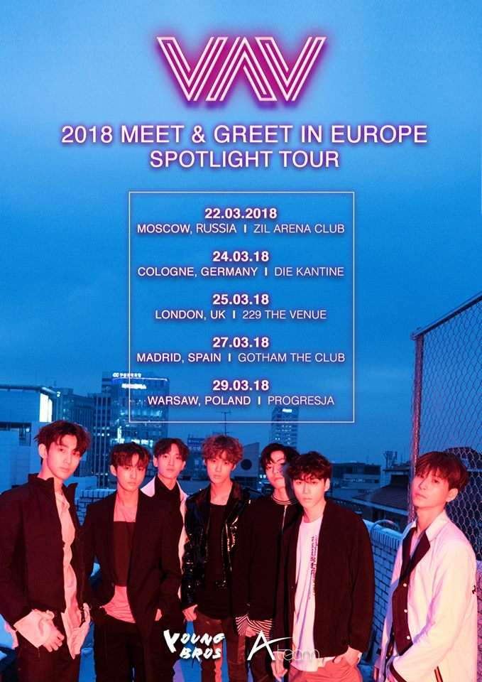 Termine der "VAV 2018 MEET & GREET : SPOTLIGHT TOUR"