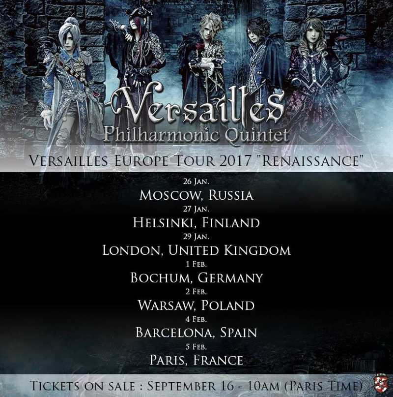 Versailles -Philharmonic Quintet- ist eine berühmte japanische Visual Kei-Band.