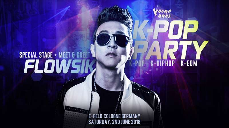 YOUNG BROS gehen auf Party-Tour und bringen den südkoreanischen Rapper Flowsik nach Europa und Deutschland.